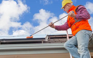 Swaton soft wash roof cleaning